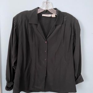 Vintage Hana sung silk Blouse